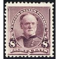 225, Mint F/VF Small Single HR 8¢ SCV $45 * Stu...