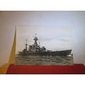 H.M.S. HOOD unused card National Maritime Museum no 223 =