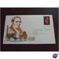 1985 Nevis cover with Official Scarlet Cordia F...