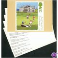 GB PHQ's mint set 1994 - Scottish Golf Courses