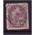 CANADA 1898 2c VIOLET SG 154 FINE USED #2