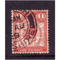 GREAT BRITAIN 1929 PUC SG 435 1d SCARLET USED #1