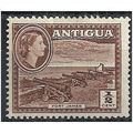 Antigua 1956 SG120a 1/2c Brown Mounted Mint . ..