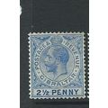 gibraltar stamps george v sg 79 sg79 hm creased...