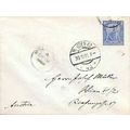 Monterrat Postal Env. to Austria 1908