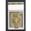 GERMANY DDR 1990 STONE RELIEFS 40pf MINT LIGHTL...