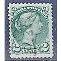 Canada 1876 SG78 2c Grass Green Fine Used ..