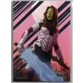 2022 FLEER ULTRA AVENGERS base card # 23 GAMORA