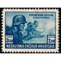 Croatia 1943 Croatian Legion 3.50K + 1.50K MNG ...