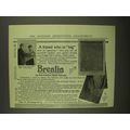 1908 Brenlin Window Shades Ad - A Friend Who Is...