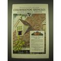 1918 Johns-Manville Asbestos Color-Blende Shing...