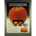 1985 Hunt's Whole Tomatoes, Tomato Sauce and Tomato paste Ad - The best tomato