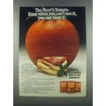 1985 Hunt's Tomato Sauce Ad - Can't See It