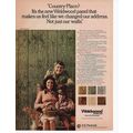 Weldwood paneling Vintage Full Page Print Ad Ap...