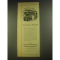 1958 HSBC Hongkong and Shanghai Banking Corporation Ad - A bus-ride to Bangkok