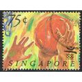 Singapore 1992 Olympic Games 75c Multicoloured ...
