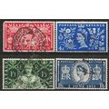 1953 Coronation Set SG532-535 Fine/Very Fine Us...
