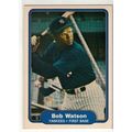 1982 Fleer baseball card 54 Bob Watson- Yankees