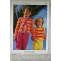 Vintage: Sirdar 4232 cardigan and top, DK, 22-3...