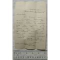 1885 letter Sheriff-Clerk's Office Aberdeen