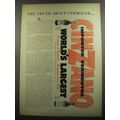 1952 Cinzano Vermouth Ad - The truth about verm...