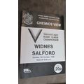 1980 Rugby Football League Programme - Widnes v...