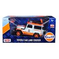 Toyota FJ40 Land Cruiser #8 "Gulf Oil" White Li...