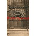 Lincoln Cathedral, West Door, Lincs, Friths Pos...