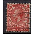GB 1912 - 24 KGV 2d Orange used Die 1 wmk 100.(...