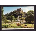 PRINCES ST GARDENS AND EDINBURGH CASTLE , EDINB...