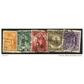 1937/1950 5 different values - #2 fine used (o)