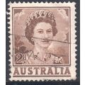 Australia 1959 - SG309 - 2d brown - Queen Eliza...