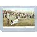 New York Coney Island Amusement Park Postcard B...