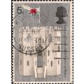 GB, Eagle Tower, Caernarvon Castle, silver 1969...