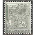 Malta 1930 SG197 2d Greenish-Grey Mounted Mint ...