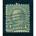 Used 581 1c Benjamin Franklin Average A16259