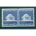 1520 10c Jefferson Memorial Fine MNH CLP B0734