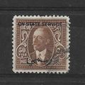 Iraq.O166 50f King Faisal I (Brown).Fine Used.N...