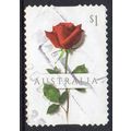Australia 2017 Love - Red Rose $1 s/a Used