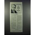 1945 War Advertising Council Ad - Fred M. Vinson
