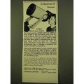 1970 Celestron 8 Telescope Ad - Folded Mirror-Lens