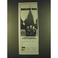 1980 U.S. Olympic Committee Ad - Moscow
