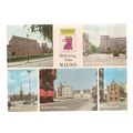 multiview, MALMO, SWEDEN used vintage postcard ...