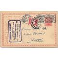 Belgium Postal Card Bruxelles to Anvers with Po...