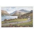 Llyn Padarn and Snowdon Brian Gerald Art Postca...