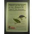 1981 Cotton Cordell Super-C Fishing Lure Ad - C...