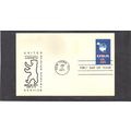 FDC UX59 10c Map (No Cachet-U/A) CV40972