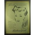 1945 Barbara Gould Cleansing Cream Ad - Beauty ...