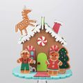 Foamies® Gingerbread House Kit: 6 x 6.17 inches...