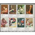 1974 Michel 1137/1144 - MNH (**) - Block of 8